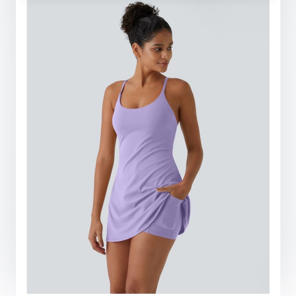 Halara Everyday Cloudful 2 in 1 Athletic Dress